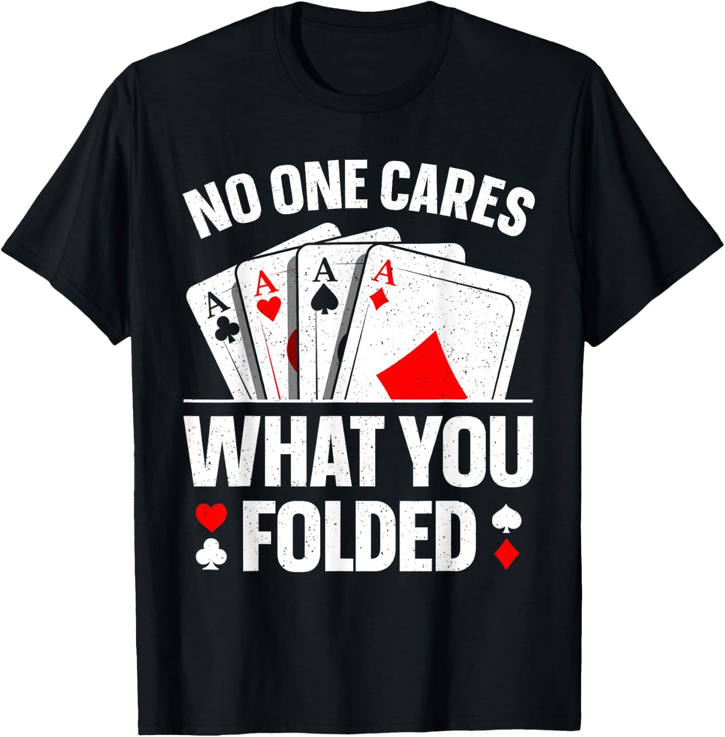 Funny Poker Art Women Play Poker Lover Poker Player T-Shirt - T-Shirt | Black