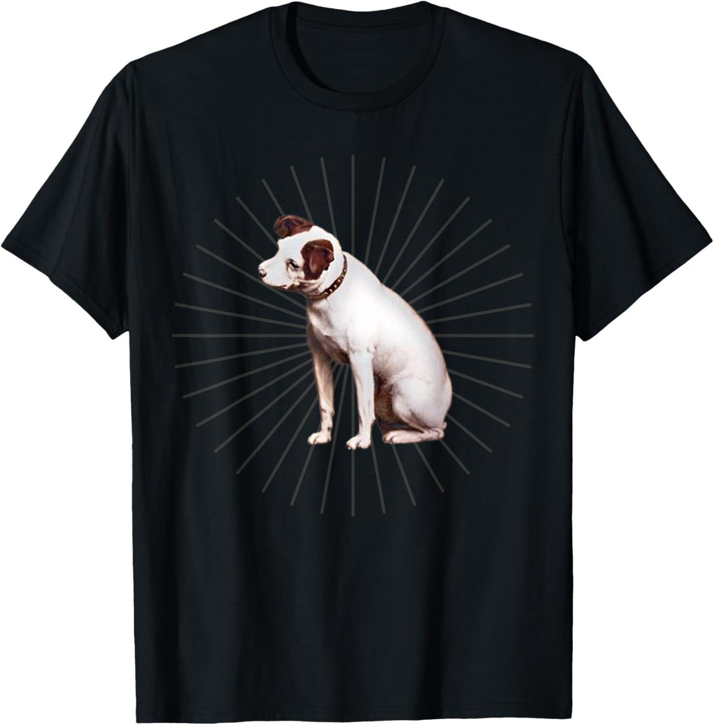 His Master's Voice RCA Victor Nipper Dog Women Kids T-Shirt - T-Shirt | Black