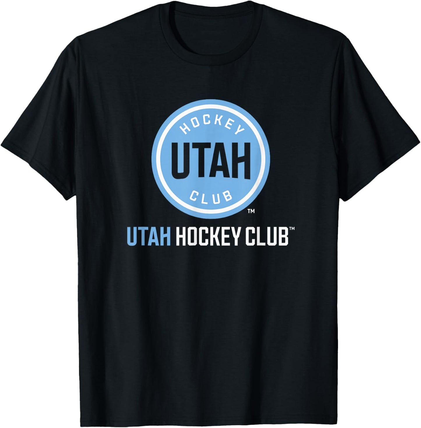 Utah Hockey Club Power Play Black Officially Licensed T-Shirt - T-Shirt | Black