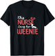 Nurse Loves Weenie Dog Pet Lovers Gifts For Mom Nurse T-Shirt - T-Shirt | Black