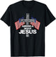 America Needs Jesus Gifts for Christmas T-Shirt - T-Shirt | Black