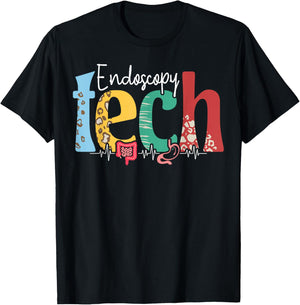 Endoscopy Tech Job Endoscopy Technician T-Shirt - T-Shirt | Black