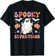 Spooky Supervisor Halloween Supervisory Management T-Shirt - T-Shirt | Black