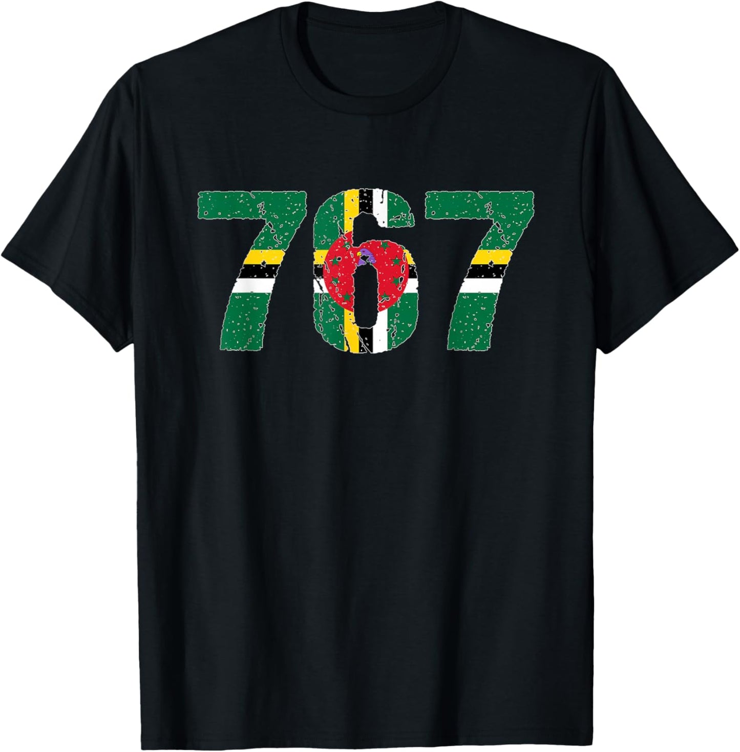 767 Dominica T-Shirt - T-Shirt | Black