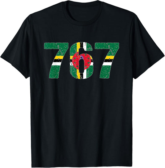 767 Dominica T-Shirt - T-Shirt | Black