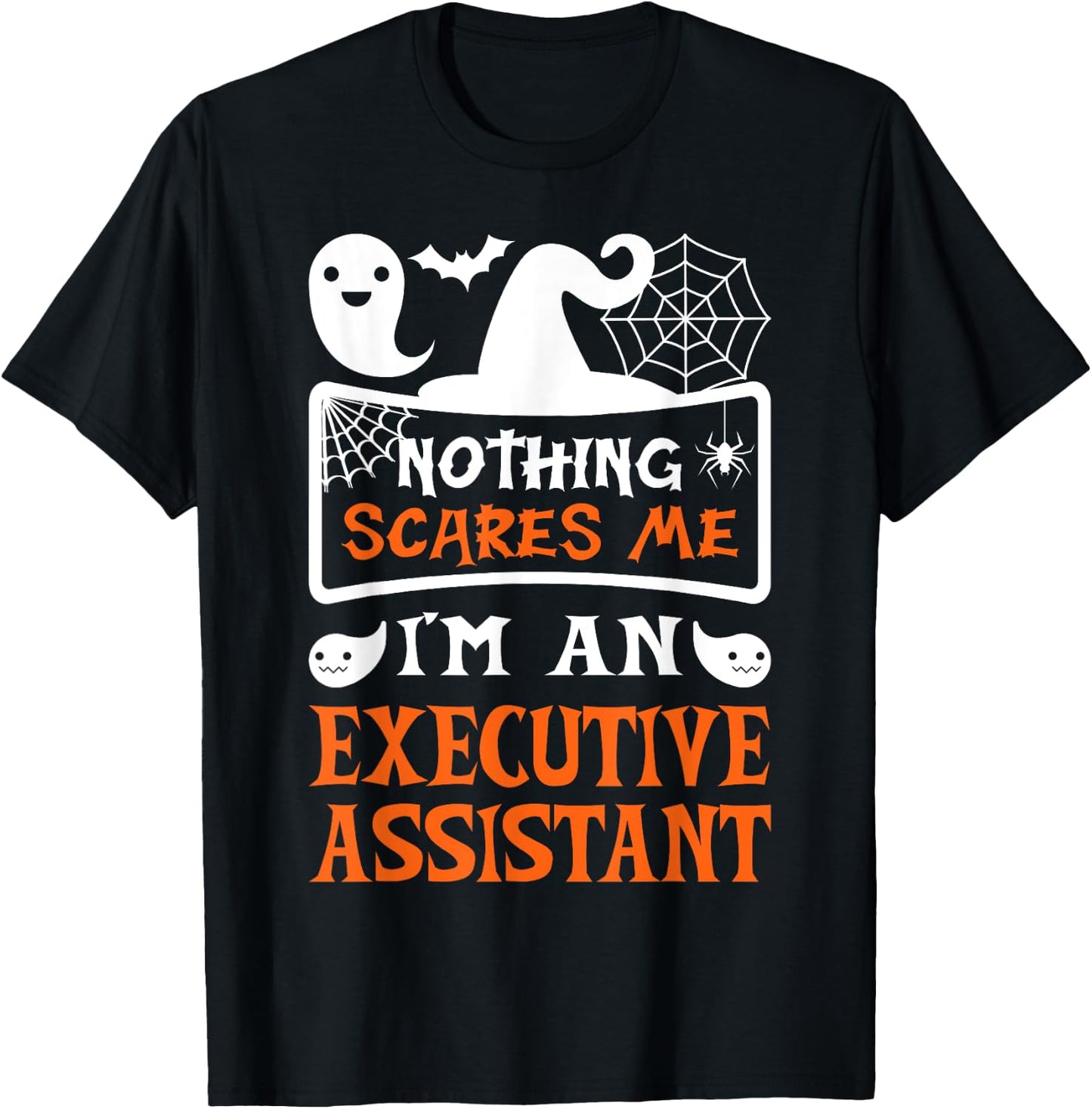 Funny Halloween Vampire Executive Assistant T-Shirt - T-Shirt | Black