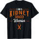 Kidney Cancer Awareness Supporter Wilms Tumor RCC TCC Gift T-Shirt - T-Shirt | Black