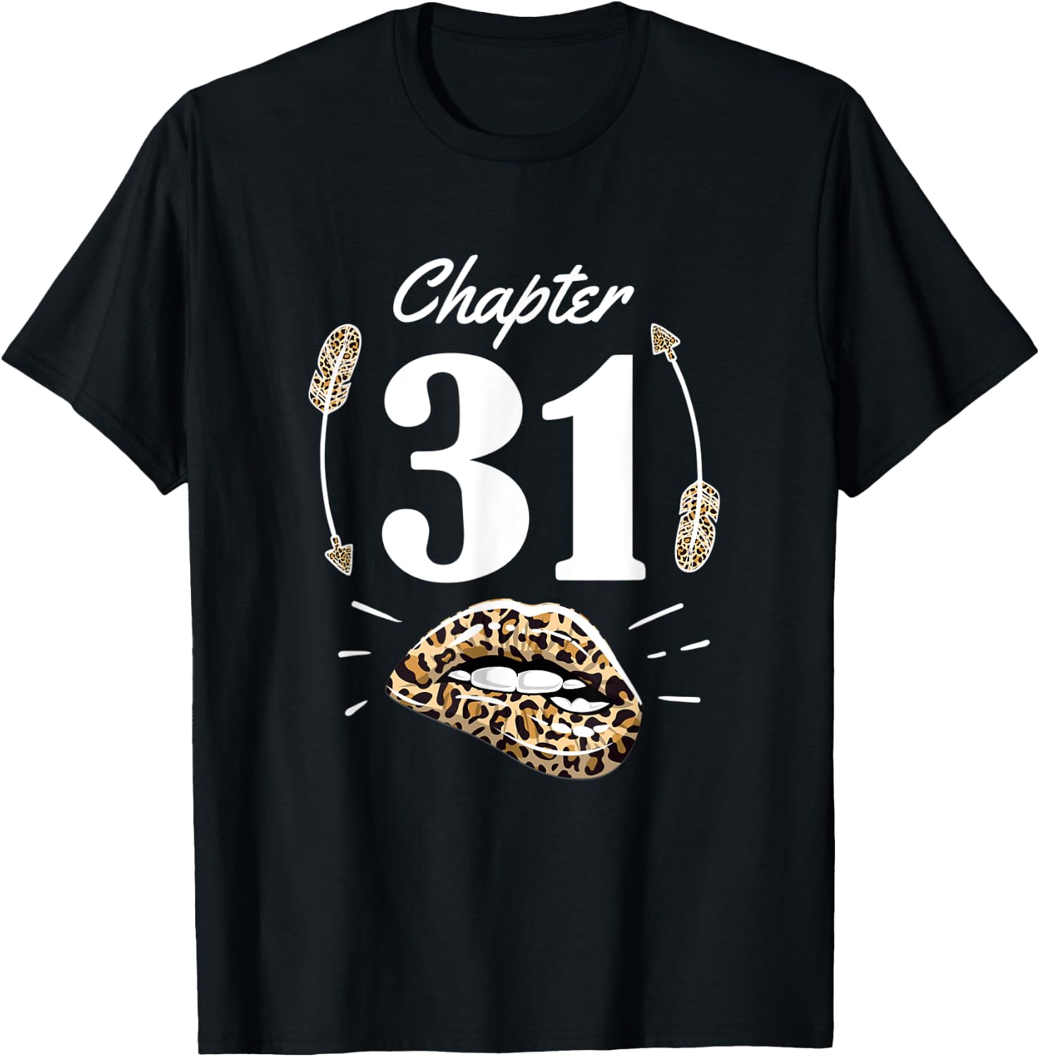 Chapter 31 31st Birthday Party Thirty One Years Old Gift T-Shirt - T-Shirt | Black