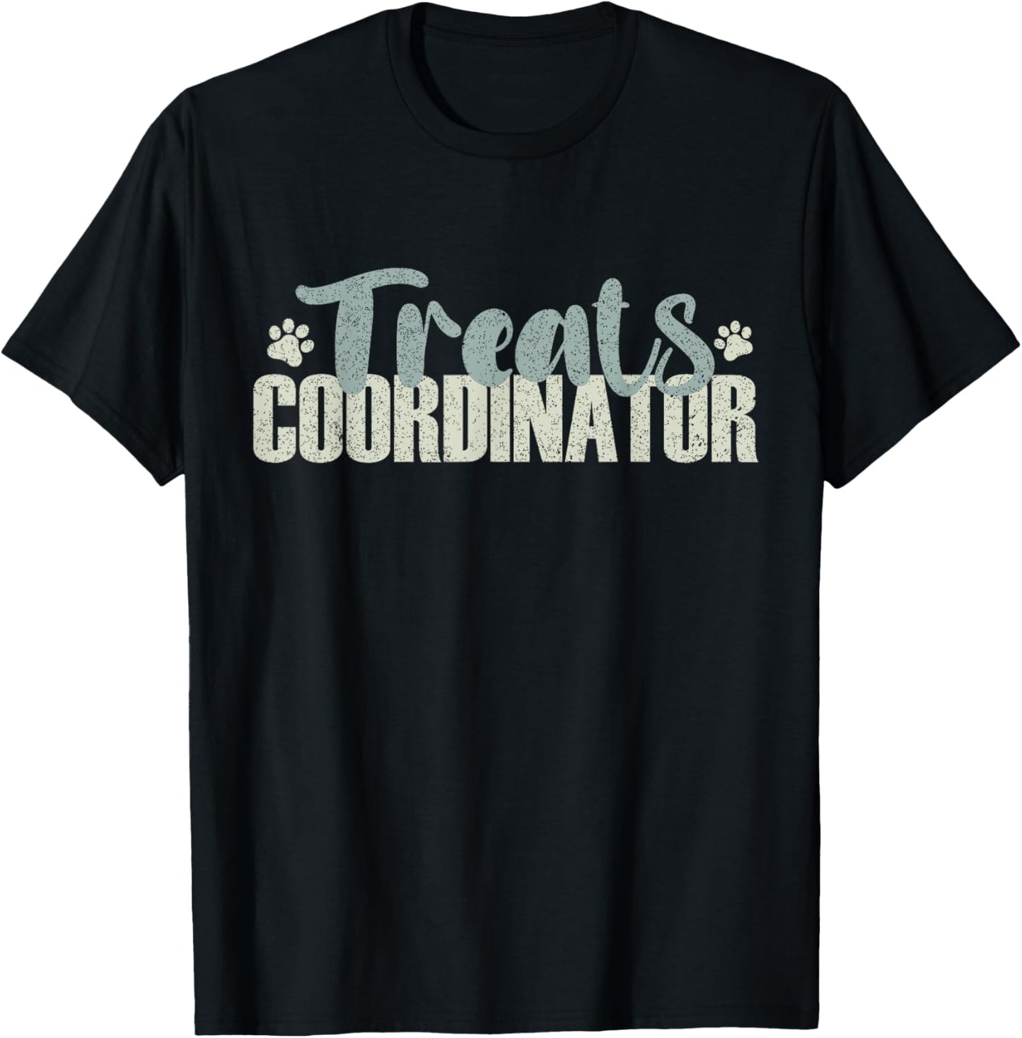 Treats Coordinator Women and Men Dad Responsibilities T-Shirt - T-Shirt | Black