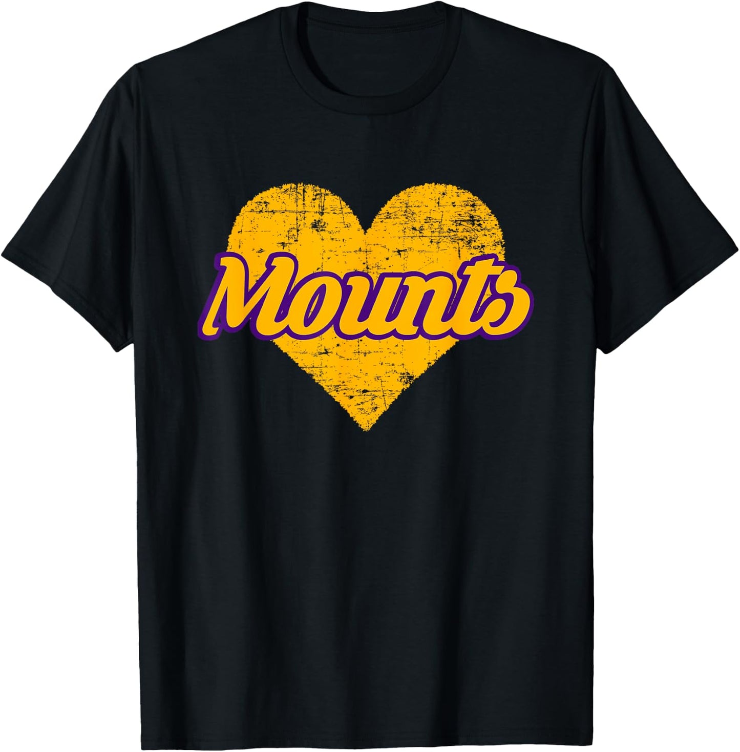 Ephrata Mounts Over Heart T-Shirt - T-Shirt | Black