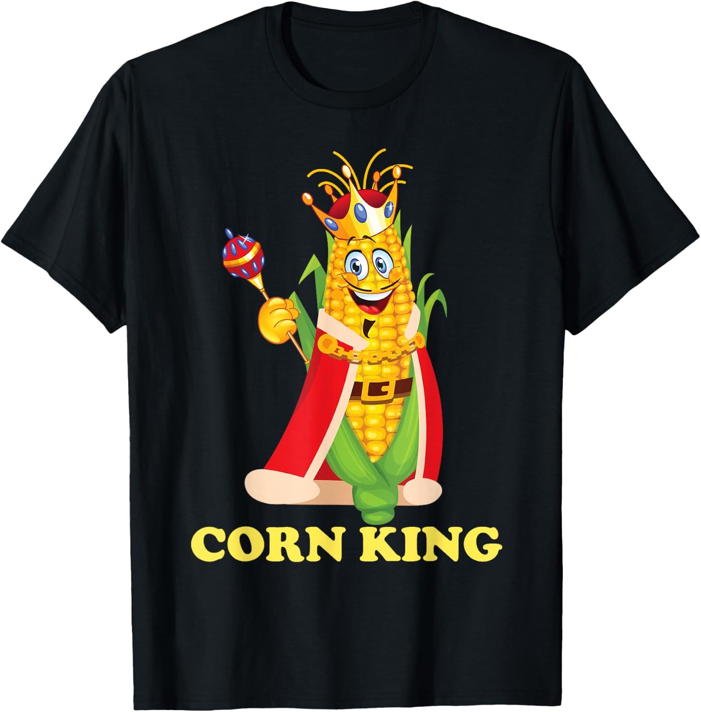 Corn King T-Shirt - T-Shirt | Black