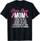 Horse Show Mom Definition Horse Show Mother Equestrian Mama T-Shirt - T-Shirt | Black