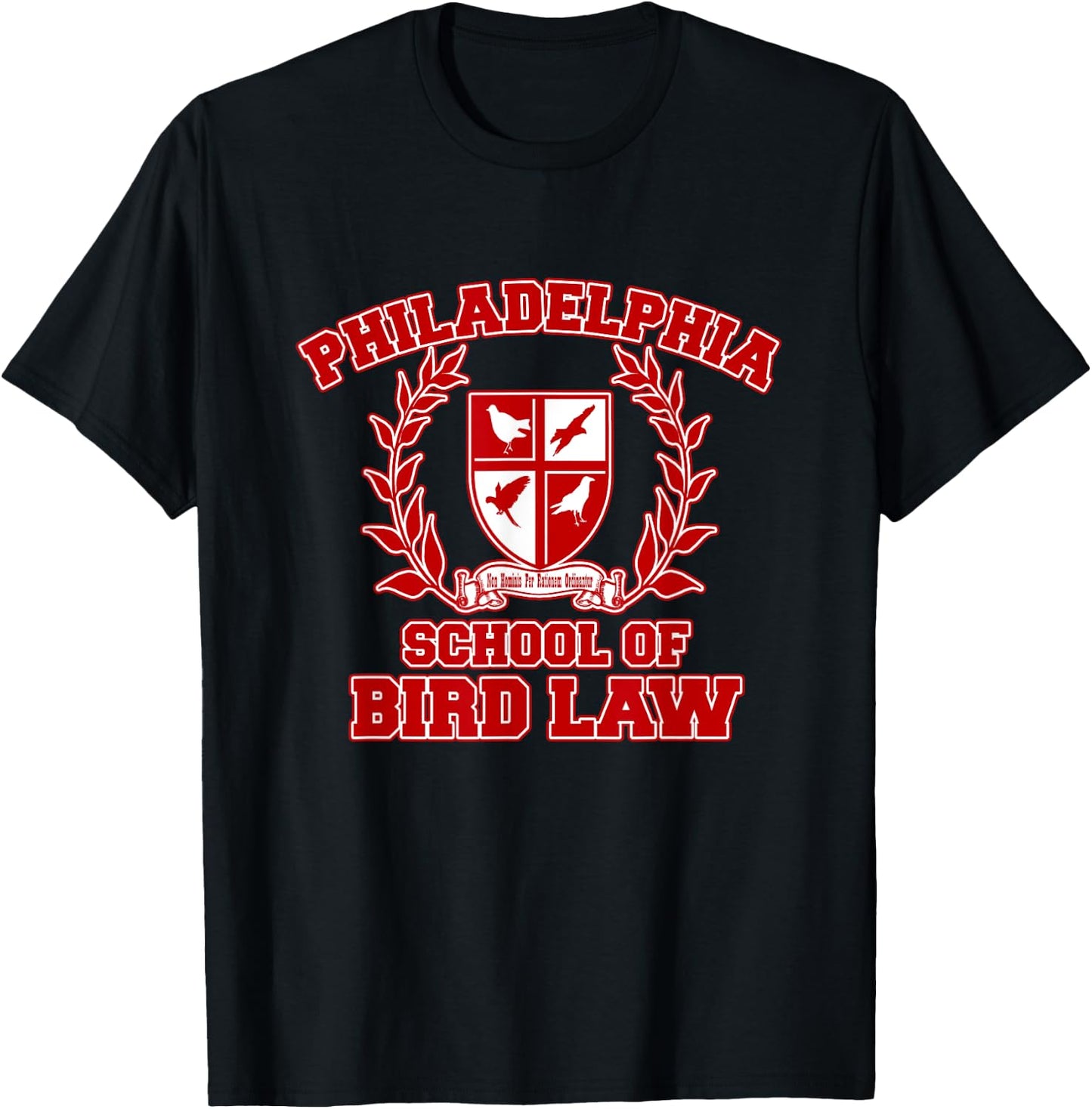 Philadelphia School of Bird Law T-Shirt - T-Shirt | Black