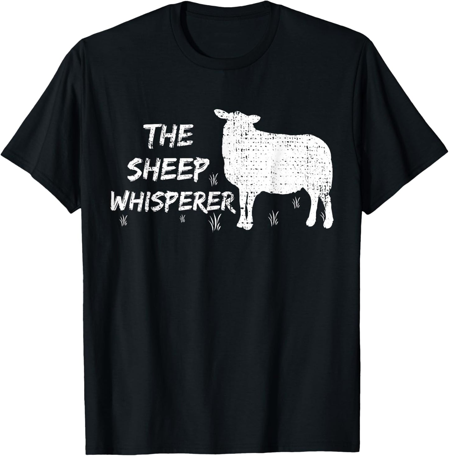Sheeps Sheep Farmer Gift Animal Vintage T-Shirt - T-Shirt | Black