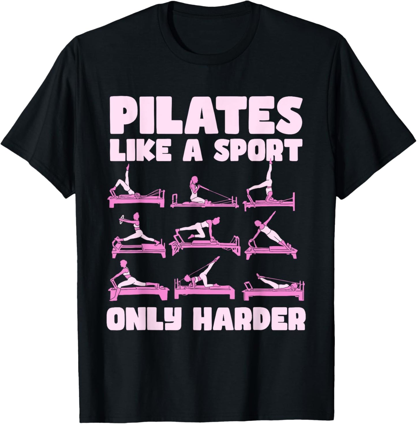 Pilates Contrology , Small, Black T-Shirt - T-Shirt | Black