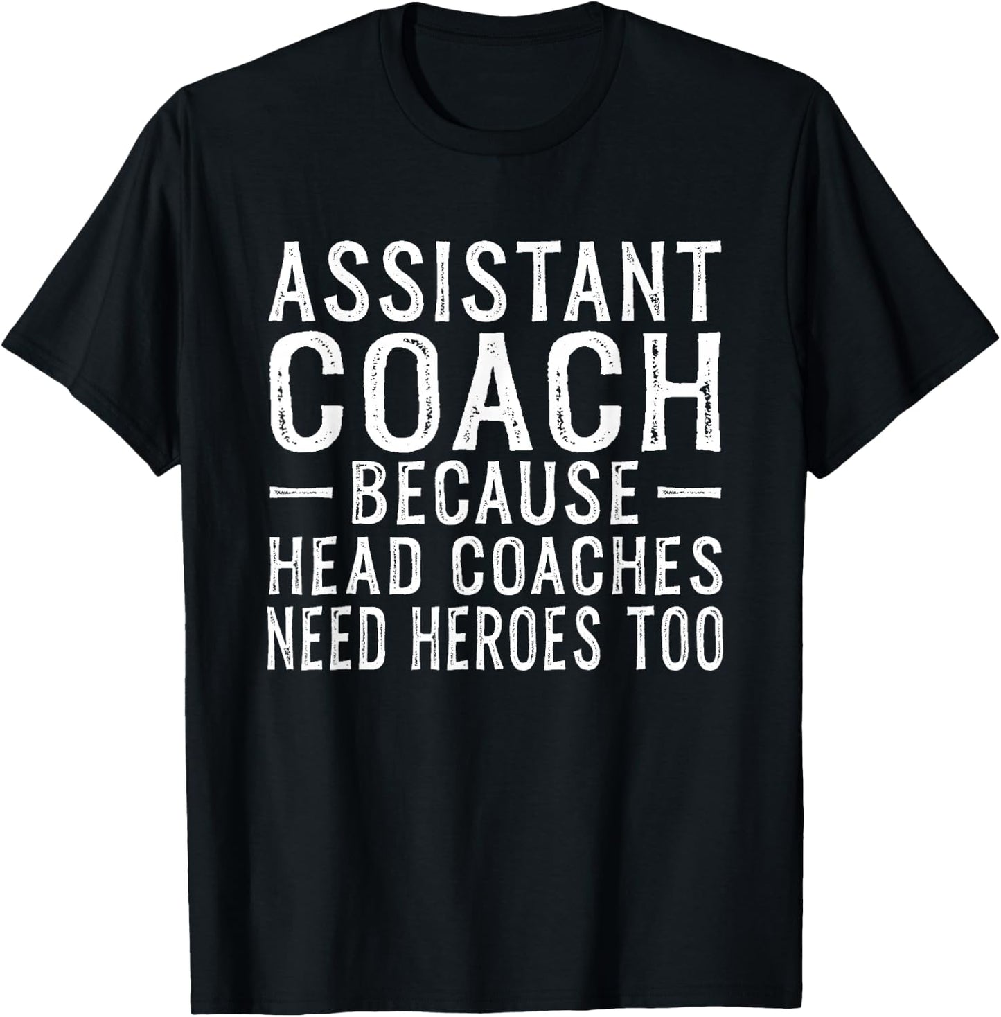Funny Assistance Trainer T-Shirt - T-Shirt | Black