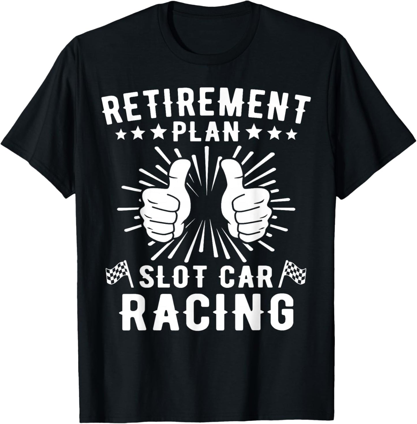 Slot Car Racing Controller Slot Car T-Shirt - T-Shirt | Black