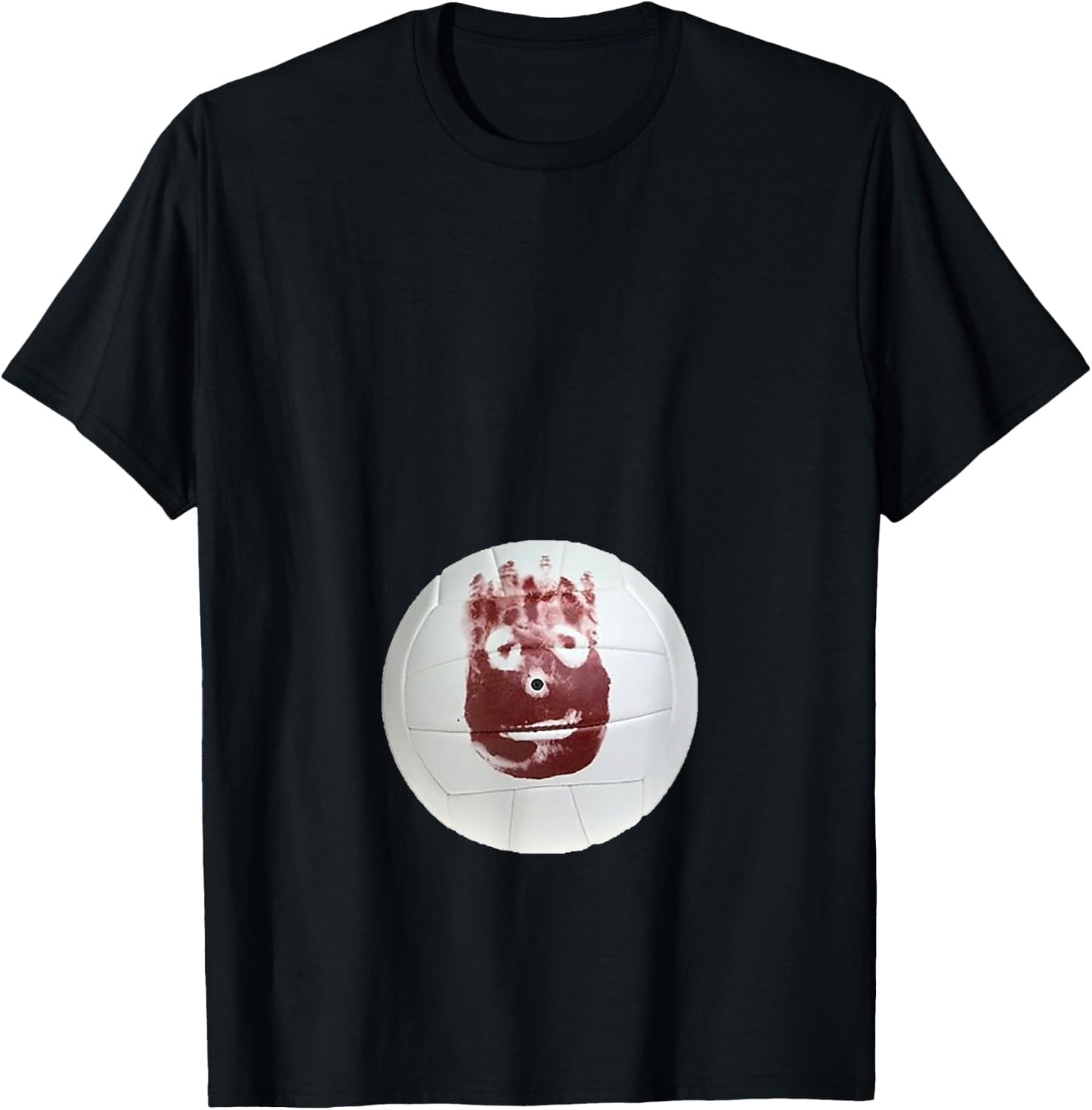Pregnant Volleyball T-Shirt - T-Shirt | Black