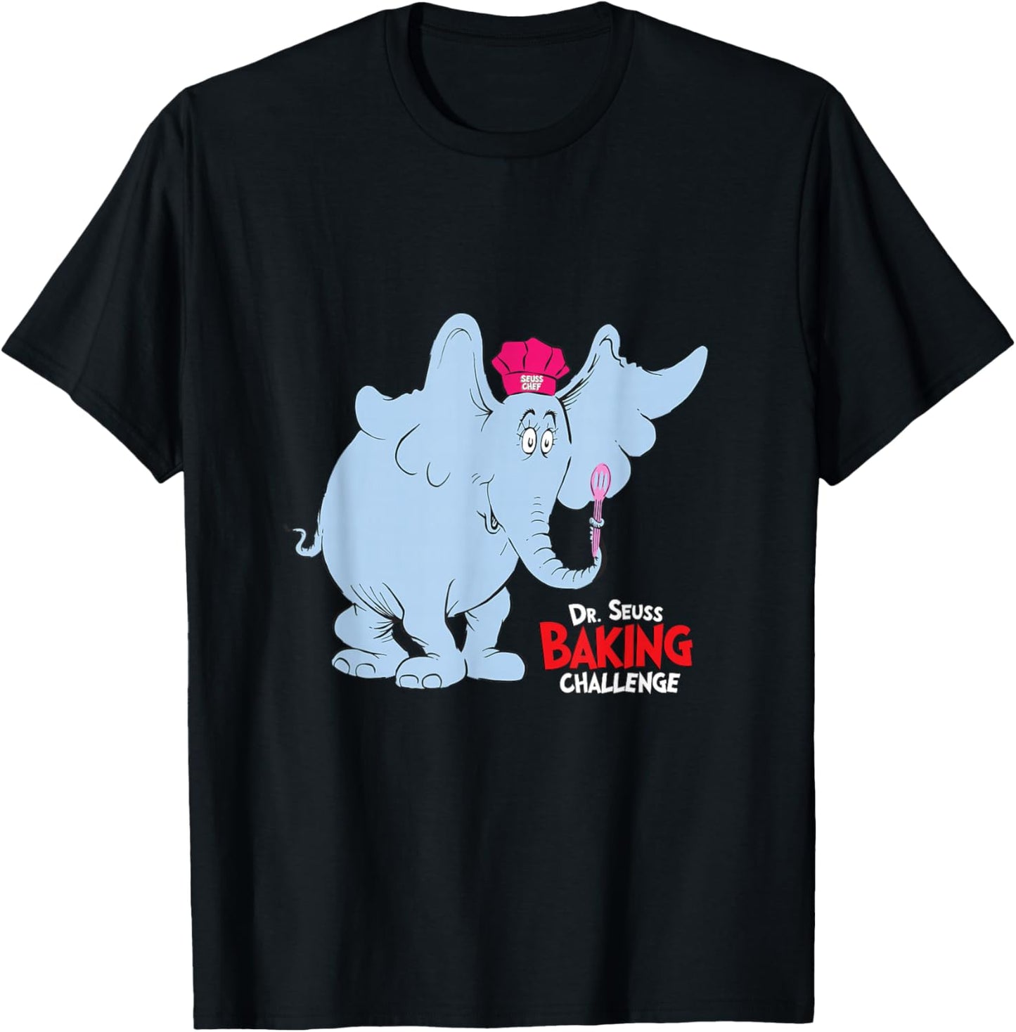 Dr. Seuss Baking Challenge Horton T-Shirt - T-Shirt | Black