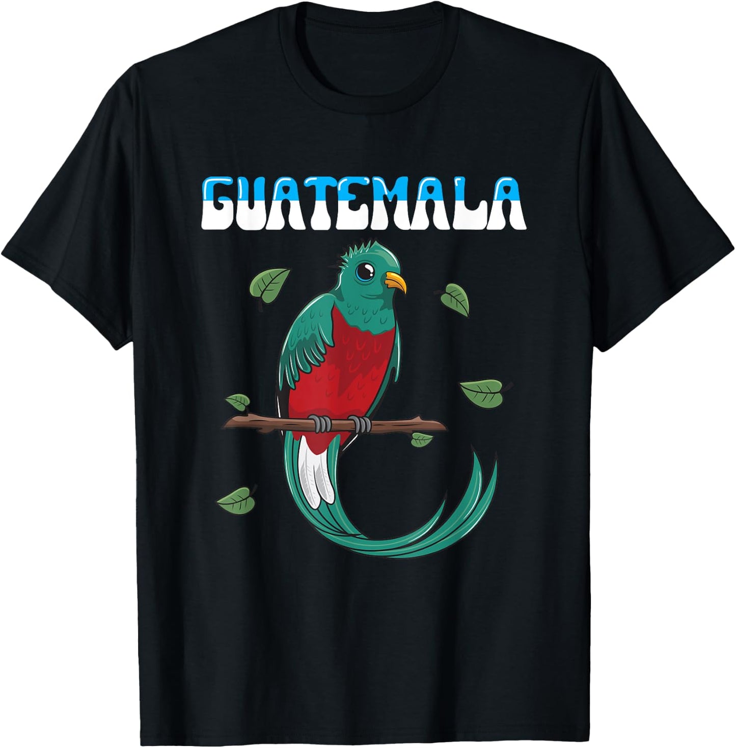 Guatemala Guatemalan Quetzal T-Shirt - T-Shirt | Black