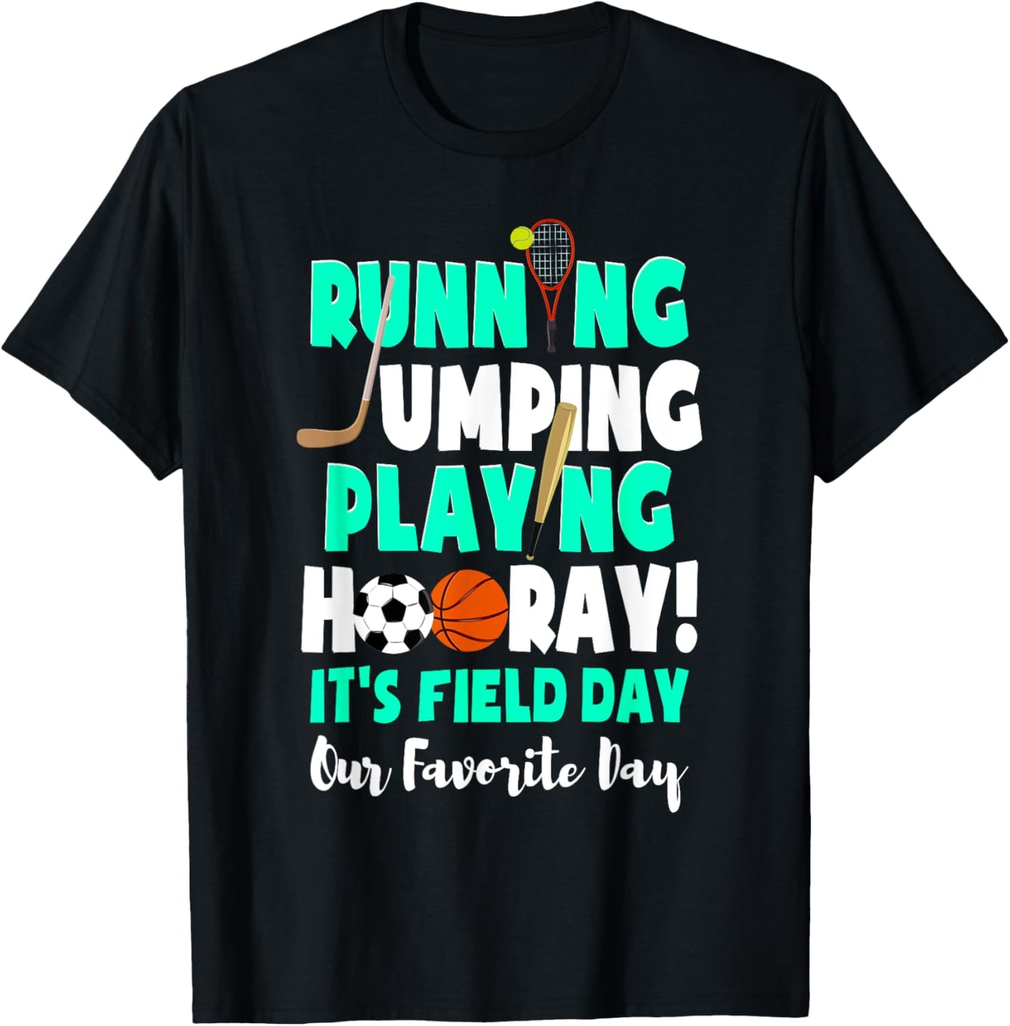 Field Day School T-Shirt - T-Shirt | Black