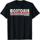 Vintage 70s 80s Style Montclair NJ T-Shirt - T-Shirt | Black