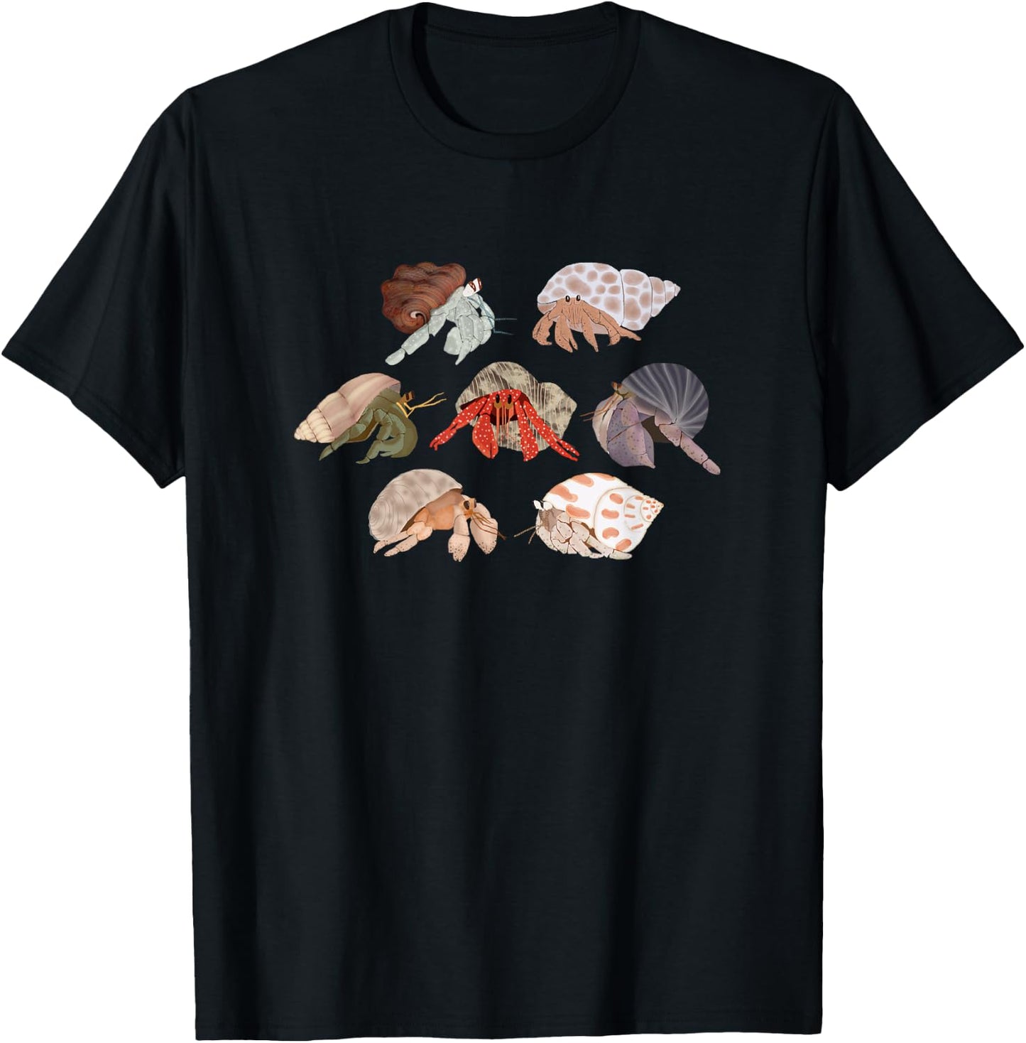 Hermit Crabs T-Shirt - T-Shirt | Black