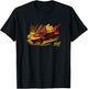 Fast X Dom Toretto Vintage Palm Tree Charger Race T-Shirt - T-Shirt | Black