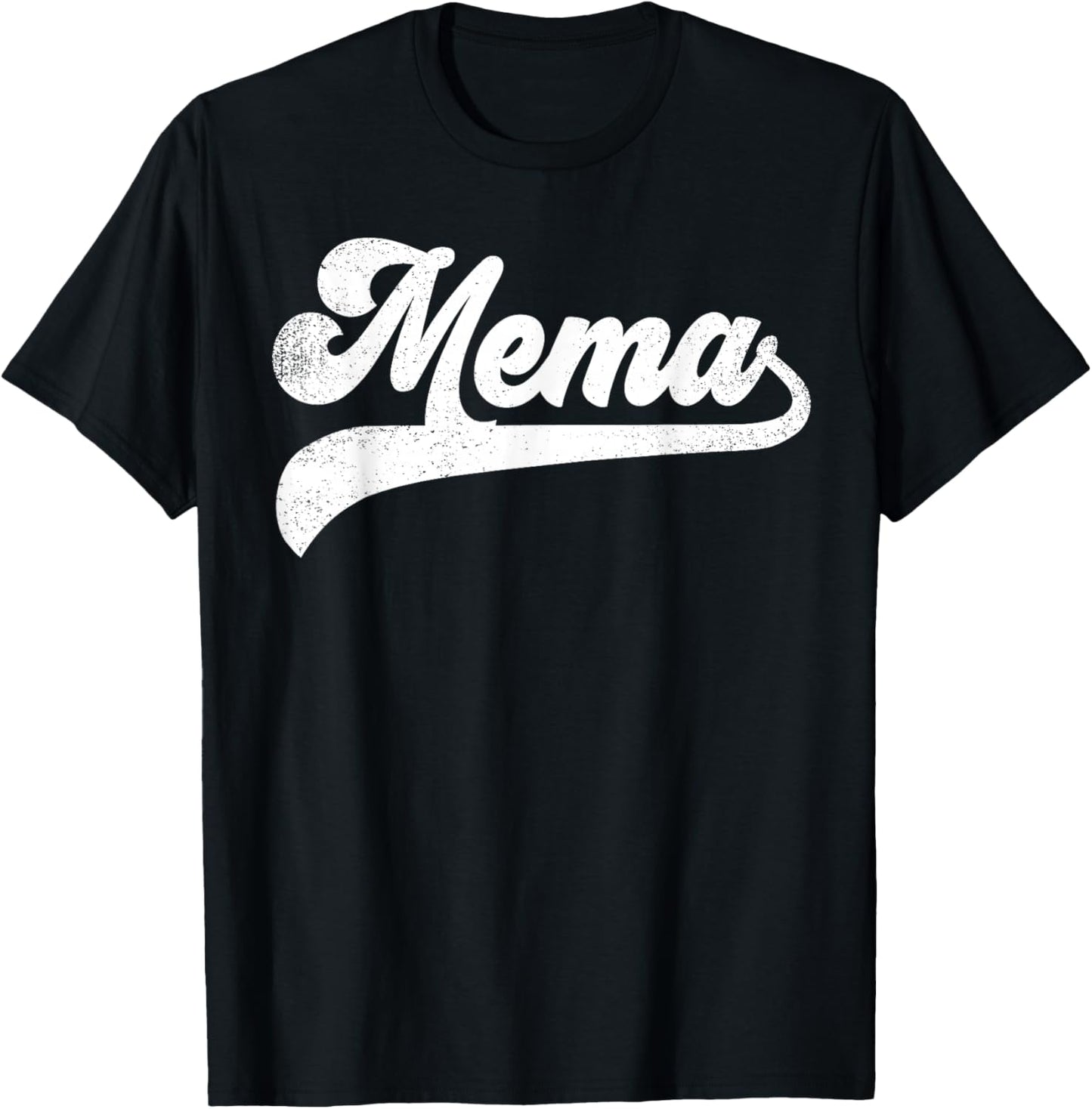 Mema Gifts Mother's Day Mema T-Shirt - T-Shirt | Black