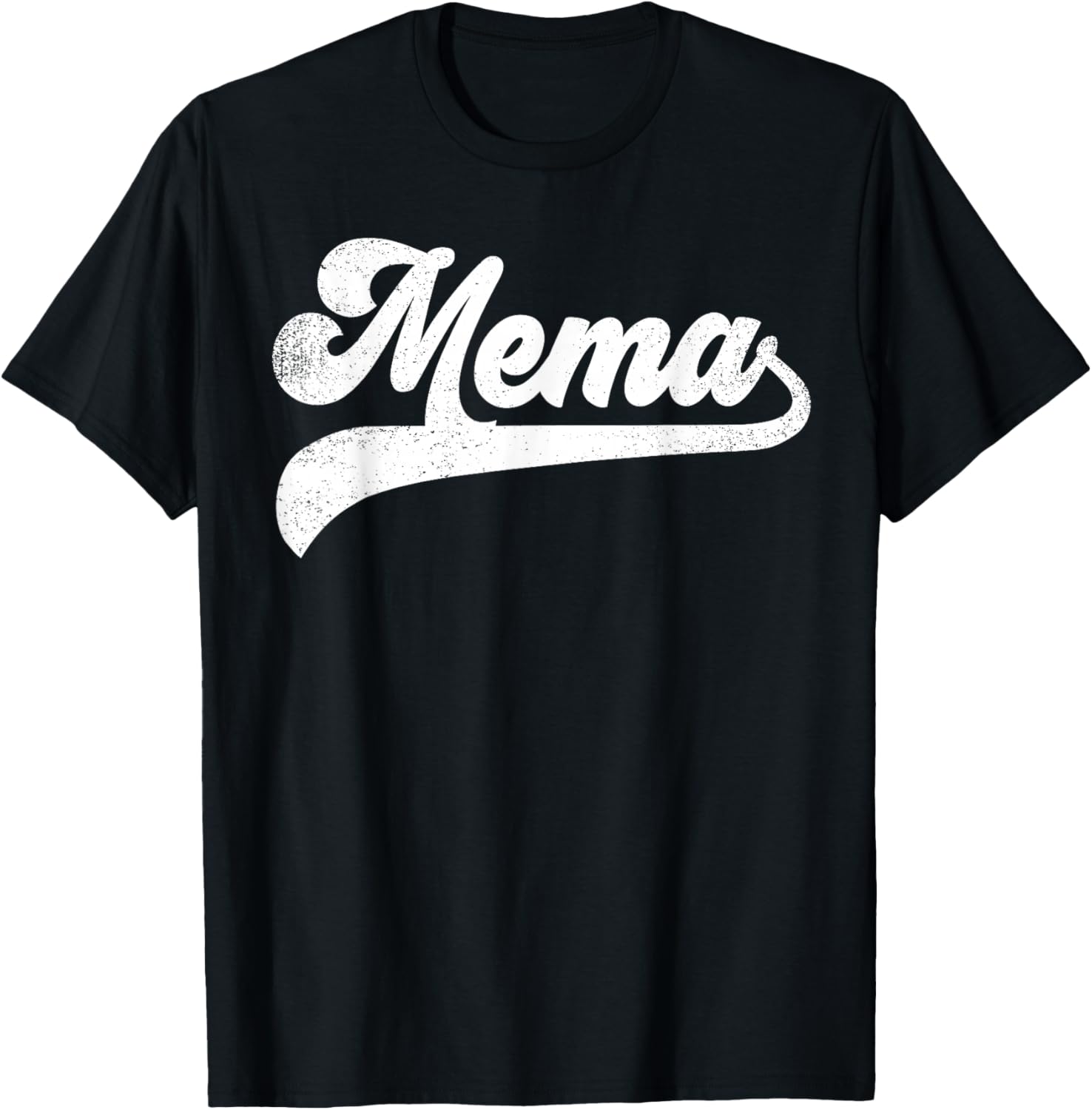Mema Gifts Mother's Day Mema T-Shirt - T-Shirt | Black