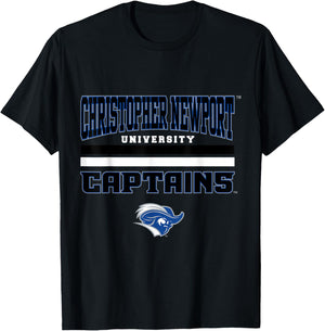 Christopher Newport Captains |NCAA University | VNPCNWP301 T-Shirt - T-Shirt | Black