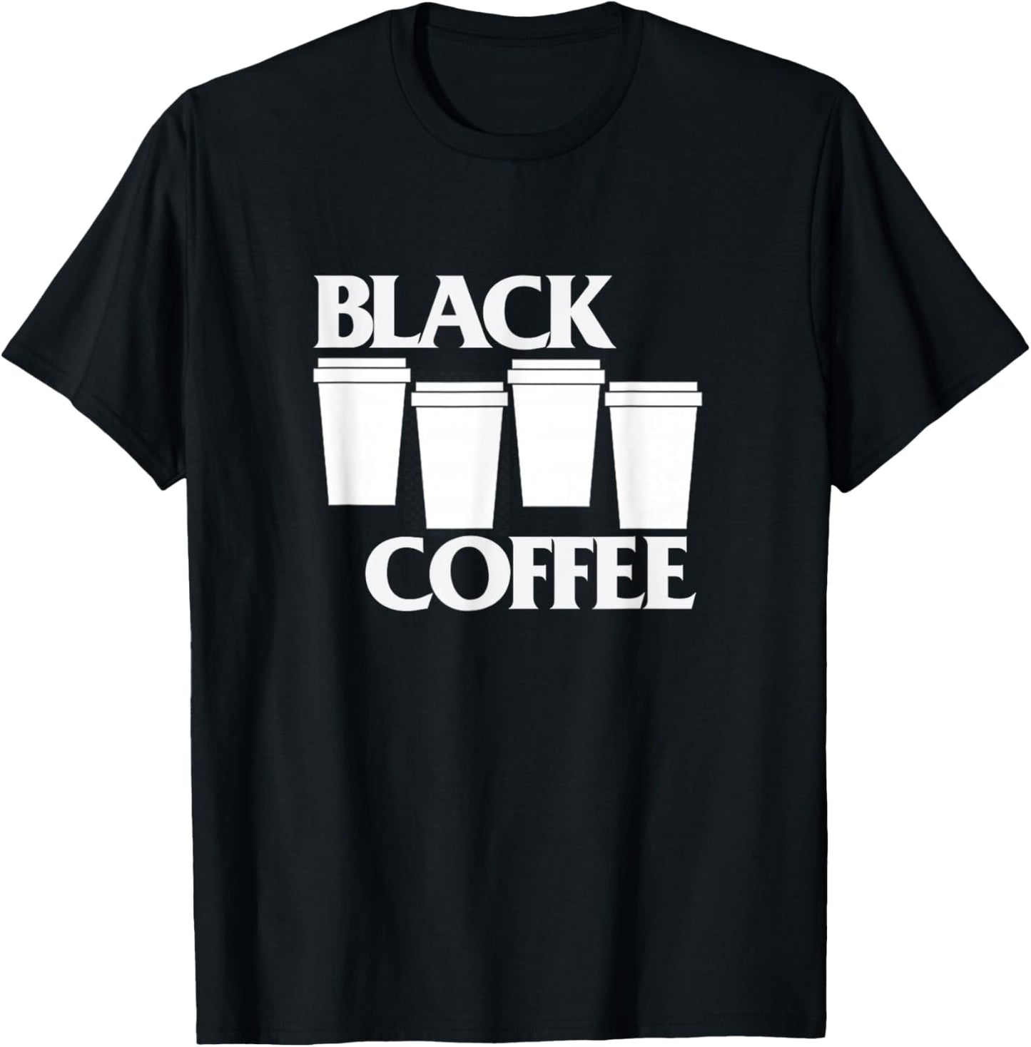 Black Coffee Punk T-Shirt - T-Shirt | Black