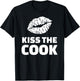 Kiss the cook T-Shirt - T-Shirt | Black