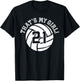 Unique That's My Girl #21 Volleyball Player Mom or Dad Gifts T-Shirt - T-Shirt | Black