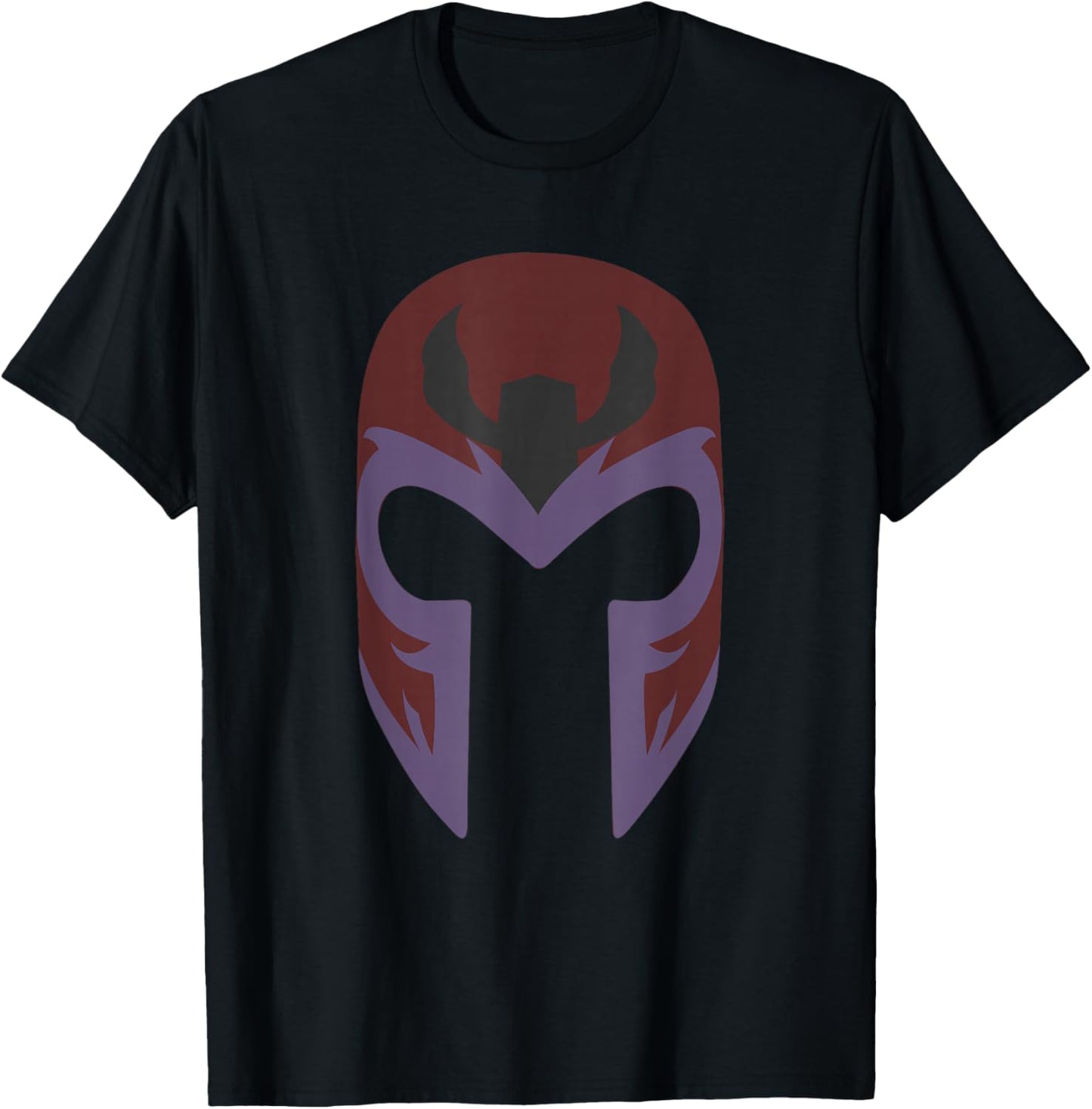 Marvel X-Men Magneto Iconic Helmet Vintage Portrait T-Shirt - T-Shirt | Black