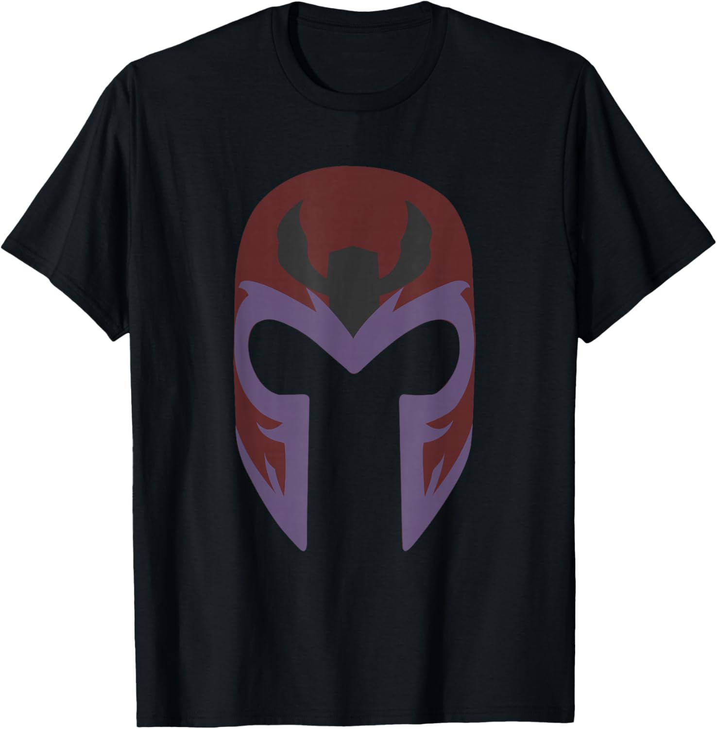 Marvel X-Men Magneto Iconic Helmet Vintage Portrait T-Shirt - T-Shirt | Black