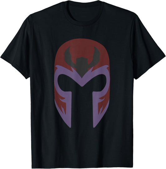 Marvel X-Men Magneto Iconic Helmet Vintage Portrait T-Shirt - T-Shirt | Black