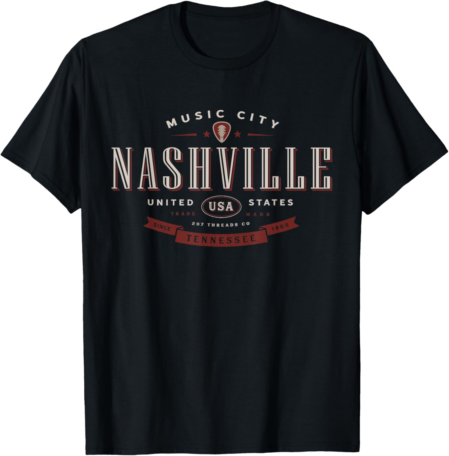 Nashville T-Shirt - T-Shirt | Black