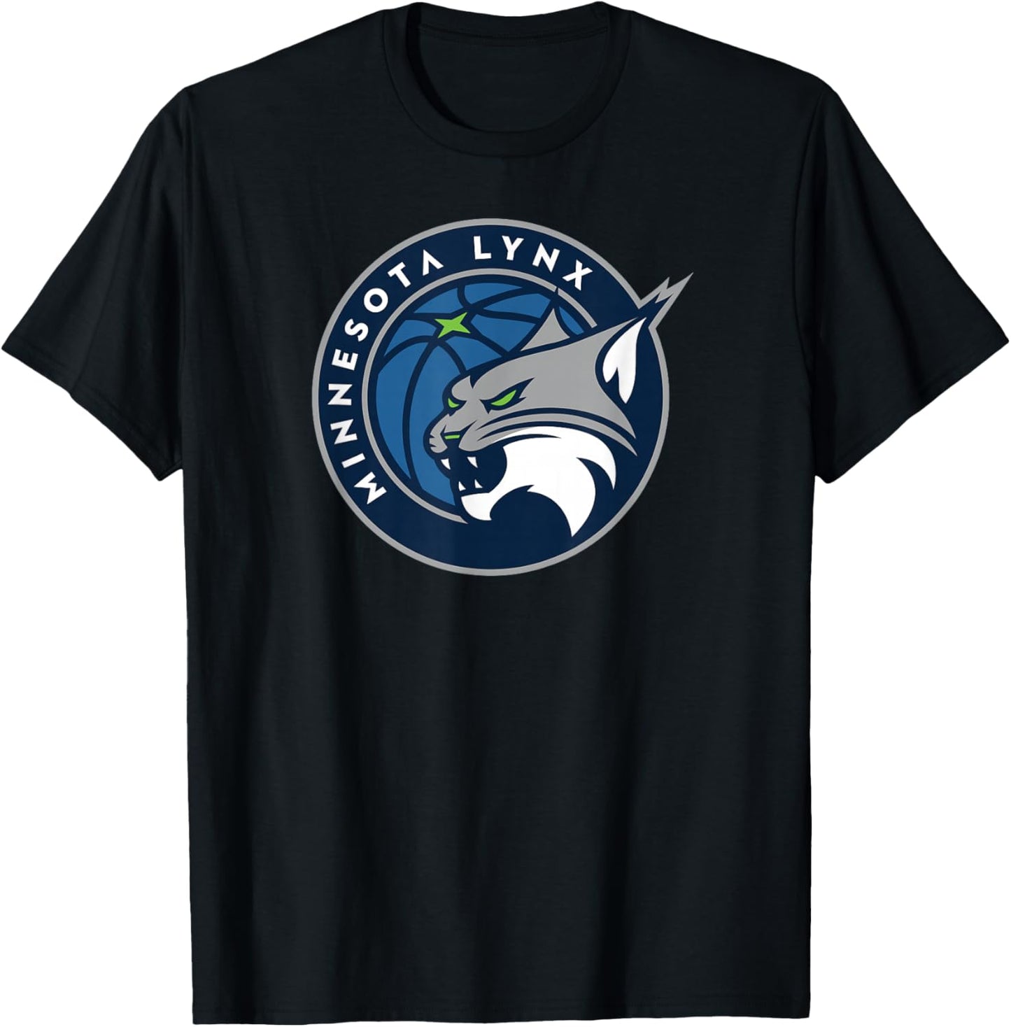WNBA Minnesota Lynx Fan Base T-Shirt - T-Shirt | Black