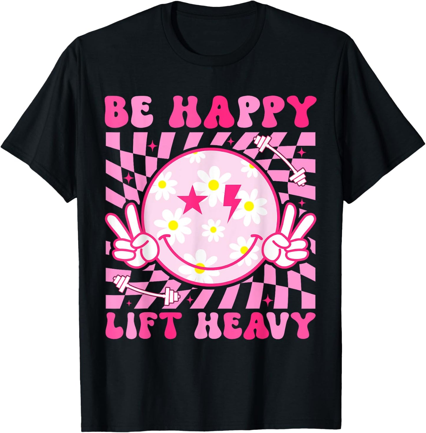Funny Lift Heavy Workout Shirt for Gym Lover Bodybuilder T-Shirt - T-Shirt | Black