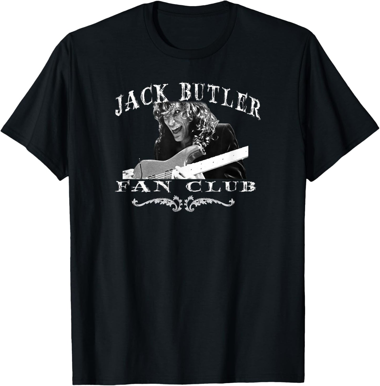 Jack Butler Guitar Music God !!! Awesome Funny T-Shirt - T-Shirt | Black