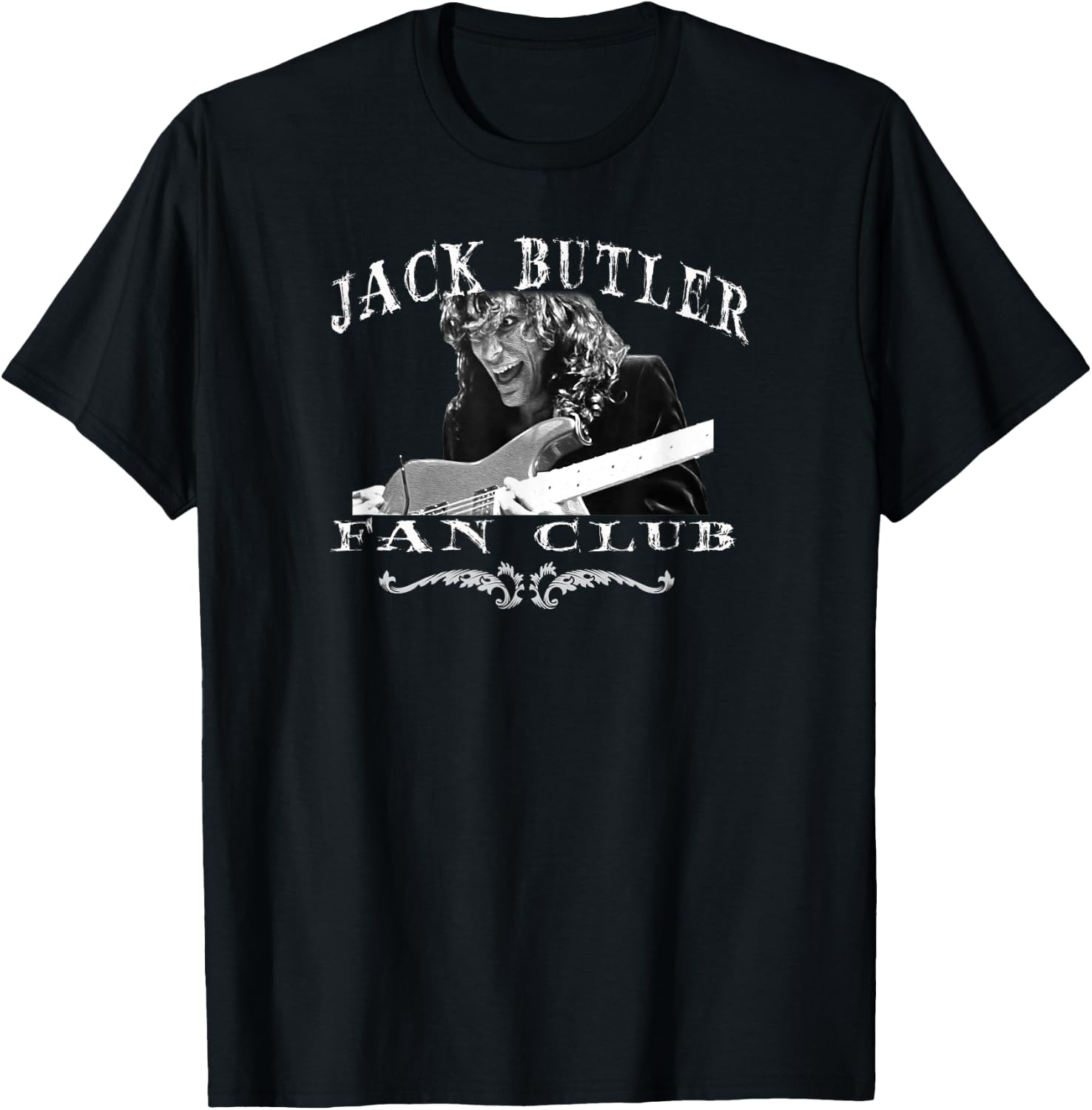 Jack Butler Guitar Music God !!! Awesome Funny T-Shirt - T-Shirt | Black