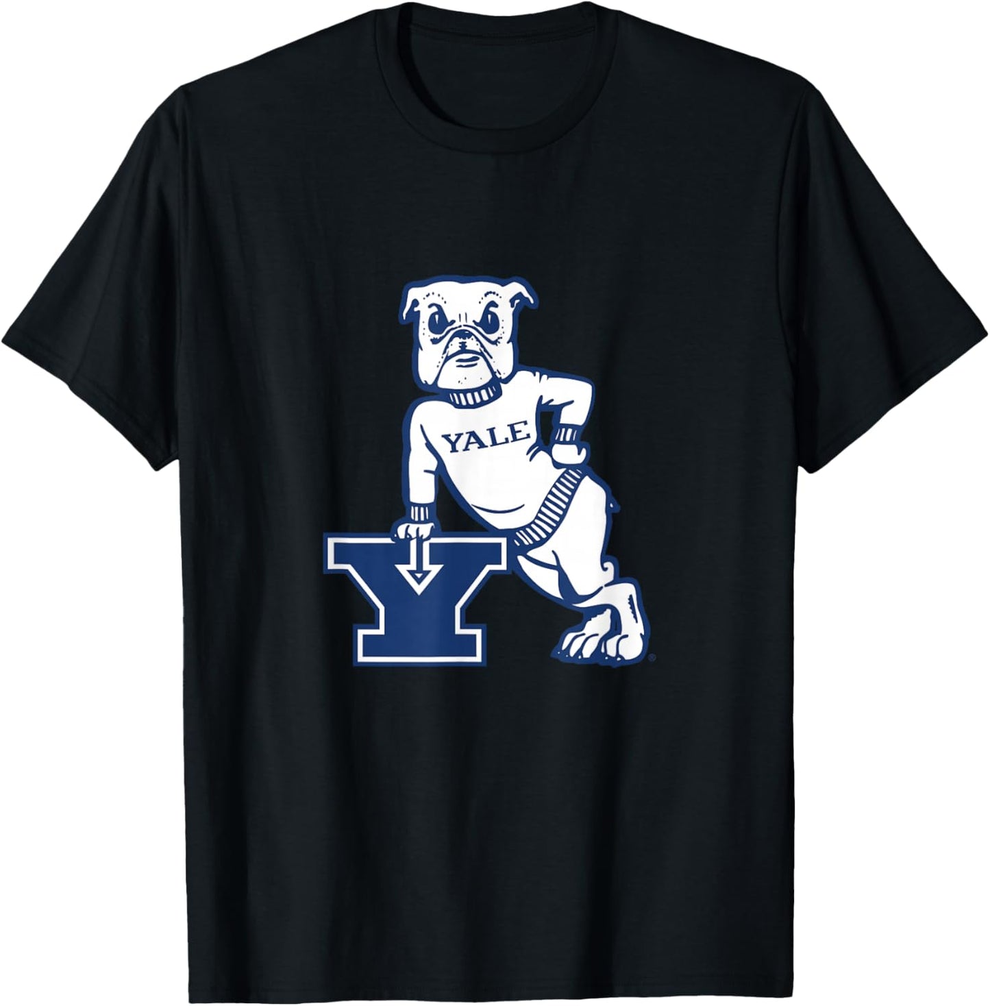Yale Bulldogs | Official University NCAA Merch | YALE010 T-Shirt - T-Shirt | Black