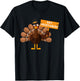 Turkey Eat Vegetables - Funny Vegan Thanksgiving T-Shirt - T-Shirt | Black