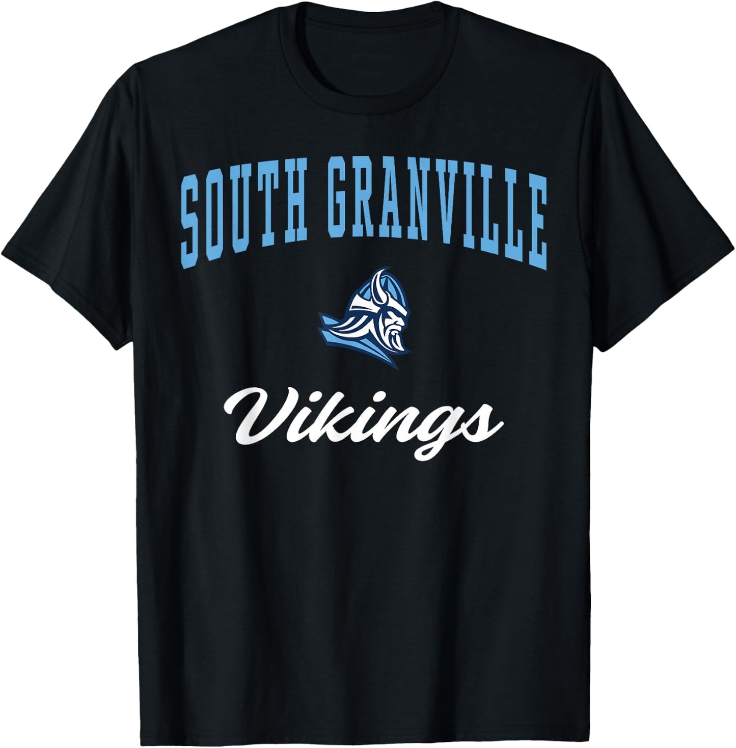 South Granville High School Vikings T-Shirt - T-Shirt | Black