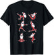 Santa Claus Yoga Meditation Cartoon Funny Christmas Gifts T-Shirt - T-Shirt | Black