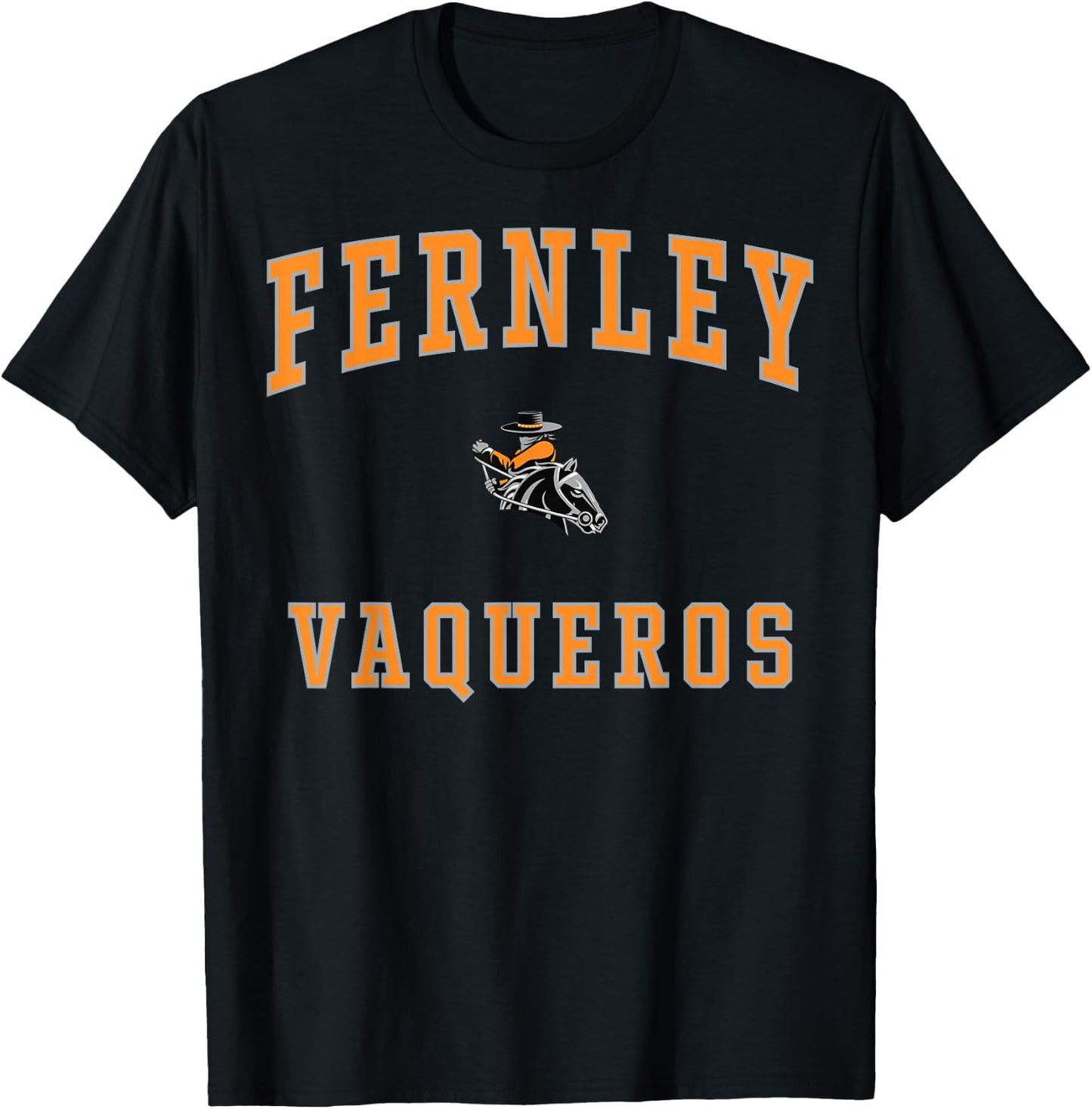 Fernley High School Vaqueros T-Shirt - T-Shirt | Black
