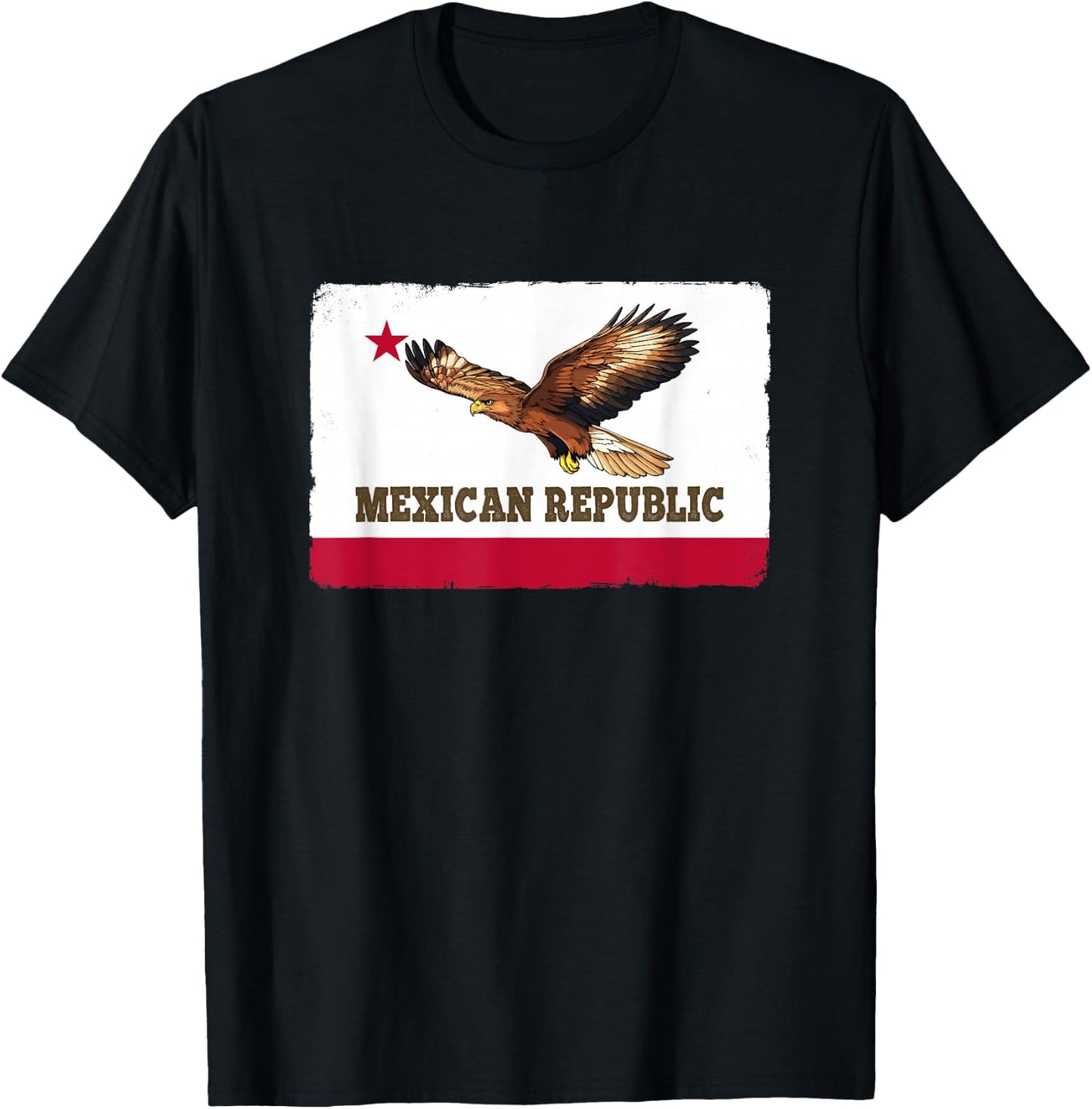 Mexican Republic - California Republic T-Shirt - T-Shirt | Black