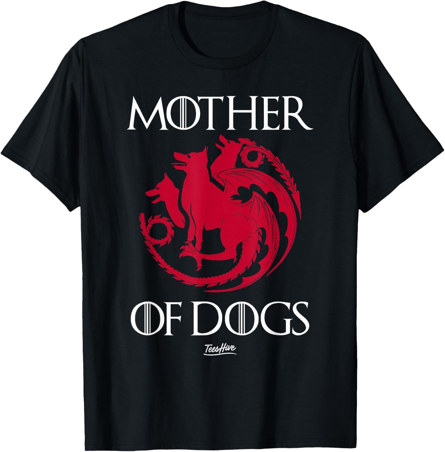 Mother of Dogs T-Shirt - T-Shirt | Black