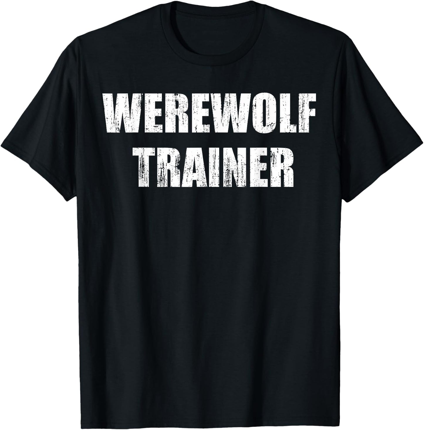 Werewolf trainer T-Shirt - T-Shirt | Black